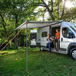 Carefree Awning Heavy Duty Support Pole Kit (Satin) - R019399-002