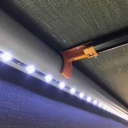 Carefree Awning Straight Rafter Black