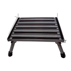 Carefree Folding Step And Max Awning Deflapper w/ Bonus Awning Tie Down Kit