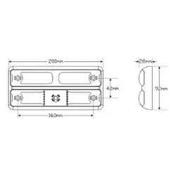 Combination Lamps 207BAR4P