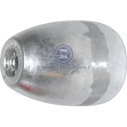 Zinc Prop Anode With Bronze Nut Insert 3/4" UNF