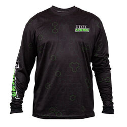 Bite Science Sublimated Long Sleeve Shirt Black Adult Large
