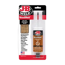 J-B Weld Woodweld Epoxy Adhesive Syringe 25ml