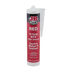 J-B Weld Rtv Hi Temp Red Silicone Cartridge 300ml