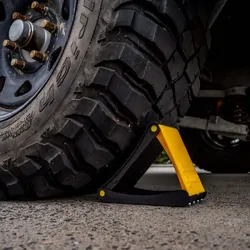 Aussie Traveller Folding Wheel Chocks 2PK