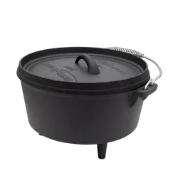 Cast Iron Camp Oven - 9QT