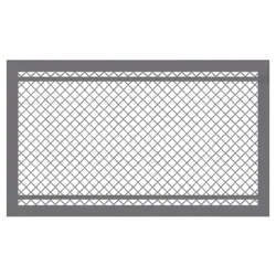 Affordable Camping Mats Annex Mat Full Crisscross Light Grey/Dark Grey 5.0 x 2.4m