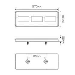 Combination Lamps 275ARM