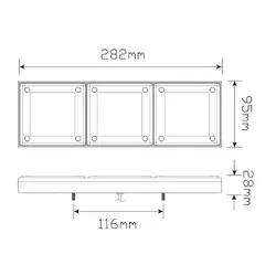 Truck Harness Lighting 280ARWMLCSB (Left)