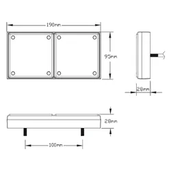 Combination Lamps 280RWM