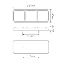Combination Lamps 282ARRMB