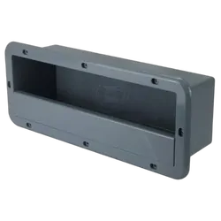 Can-SB Side Pocket Holder Rectangular Grey