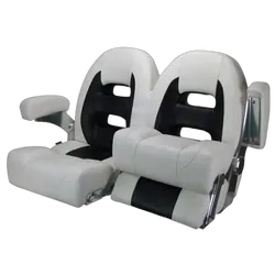 Relaxn Double Cruiser Series Seat White/Black