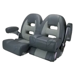 Relaxn Double Cruiser Series Seat Light Grey/Dark Grey
