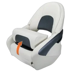 Relaxn Seat Offshore White / Grey Carb / Black Carb Trim