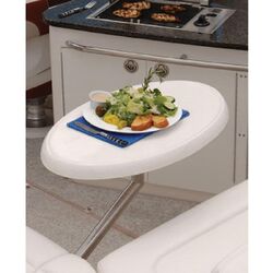 Relaxn Table Pedestal S/S Side Mount Complete Kit - Excluding Table Top