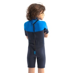 Jobe Boston 2mm Shorty Wetsuit Kids Blue - Size 104