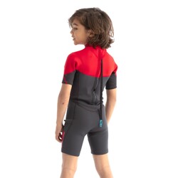 Jobe Boston 2mm Shorty Wetsuit Kids Red - Size 104