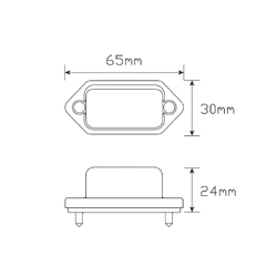 Licence Plate Lamps 30CLM