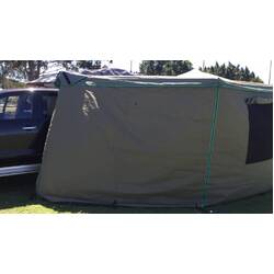 30 Second Wing Awning Solid Wall - Medium 2.1m