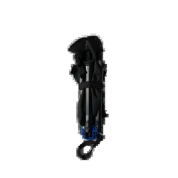 Black Wolf Quickfold chair- Jet Black