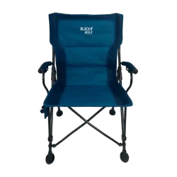 Black Wolf Highback 4Fold Chair - Gibraltar/Seaport