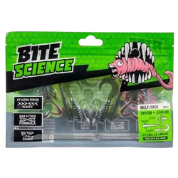 Bite Science Multi-Pack Critter Soft Plastic / Jighead - PK/7