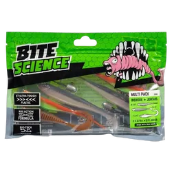 Bite Science Multi-Pack Inshore Soft Plastic / Jighead - PK/5