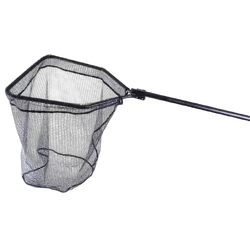Deluxe Boat Landing Net 90cm ( Frame:39x50cm - Mesh size 6mm Base 8mm Side - Handle Length 90cm )