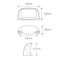 Licence Plate Lamps 35CLM