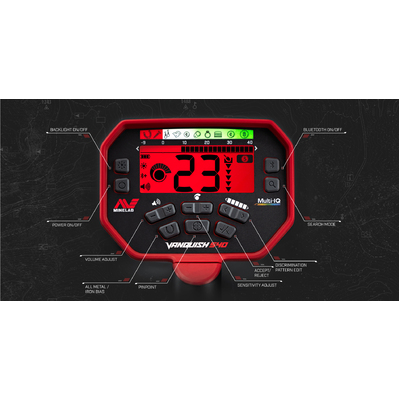 MineLab Vanquish 540 Pro Pack Metal Detector