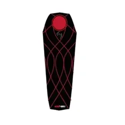 Black Wolf Pro Series Mens M10 Jet Black/True Red