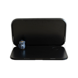 Coast To Coast Caravan Picnic Table Black 4RC w/ LED Lighting & Backing Plate - 800 X 445mm