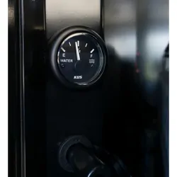 Gauge Water 52mm Black 240-33 Ohm 12/24V