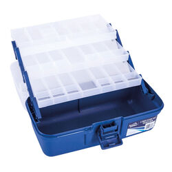Jarvis Walker JW 3 Tray Tackle Box 38cm (W) x 20.5cm (H) x 19.5cm (D).