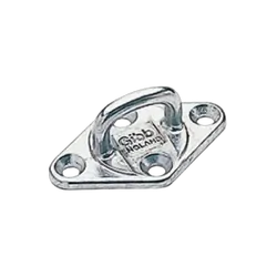 Lewmar Stainless Steel Pad Eye Diamond 60mm x 38mm