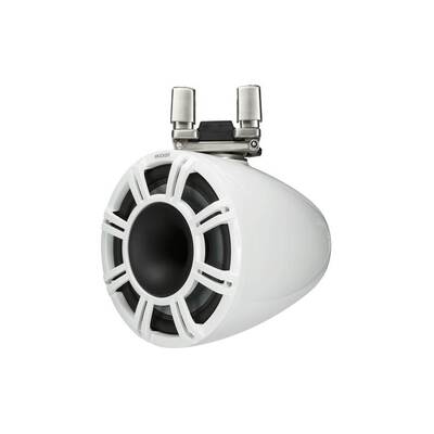 Kicker Marine 11" LED Wakeboard Tower Speakers (White)