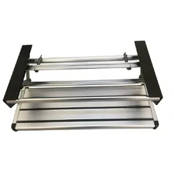 Coast To Coast Mk2 Silver Spring Loaded Aluminium Fold Out Single Step - 588mm Wide