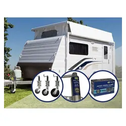 Coast To Coast Jockey Wheel And Standard Clamp 8"