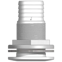 Skin Fitting 2" Bsp 50mm Tail White Trudesign