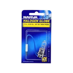Narva 12V 130W Pk22S Halogen Headlight Globes (Blister Pack Of 1)