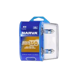 Narva H4 12V 60/55W P43T PLUS150 GLOBES (2)