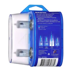 Narva H4 12V 60/55W Arctic Plus 50 Halogen Headlight Globes (Bl2)