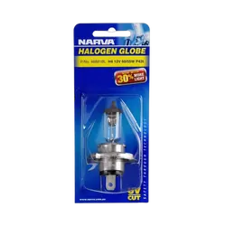 Narva 12V H4 60/55W P43T Halogen Headlight Globes (Blister Pack Of 1)