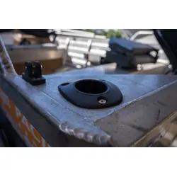 Rod Holder 30 Deg Oval Top Black