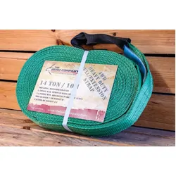 The Bush Company Heavy Duty Pull/Extention Strap 10m/14 000kg