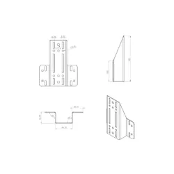 The Bush Company Awning classic bracket - fits Classic and Classic MAX