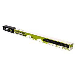 Coast To Coast Rv Slimline 12v LED Awning Light Dual Amber & White Light (Black)