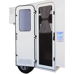 Coast To Coast Assist Handle w/ 12v LED Light White