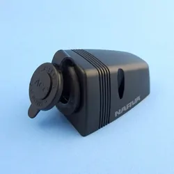Narva Surface Mount Accessory Socket H/D Blk 20A 12v. 81025Bl